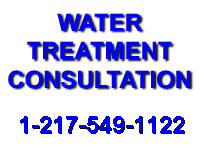 Free water treatment consultation. Call 1-217-549-1122